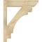 Ekena Millwork Merced Slat Rough Sawn Outlooker, Douglas Fir, 6"W x 22"D x 26"H OUT06X22X26MRC06RDF - alternate 4